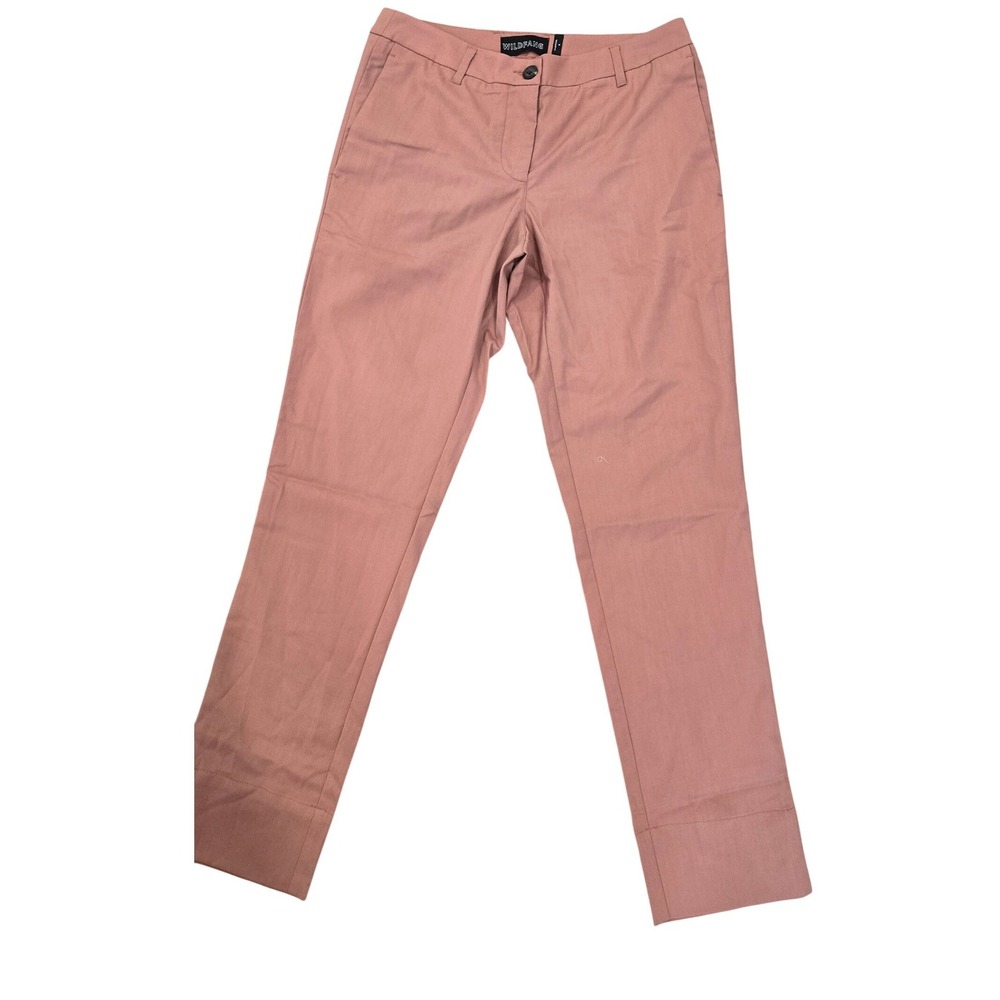 Wildfang The Essential Trouser Pants Rose Pink Straight Leg Gender Neutral-6